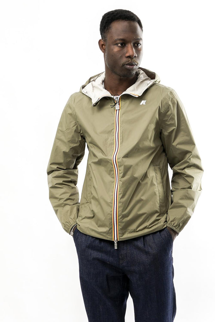 Giubbino Uomo JAKE PLUS.2 DOUBLE K2124EW AZU K-way 
