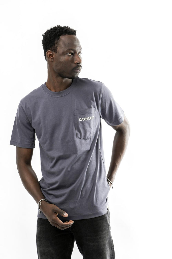 T-shirt Uomo Carhartt 107437 BLUESTONE 107437 BLUESTONE Carhartt 