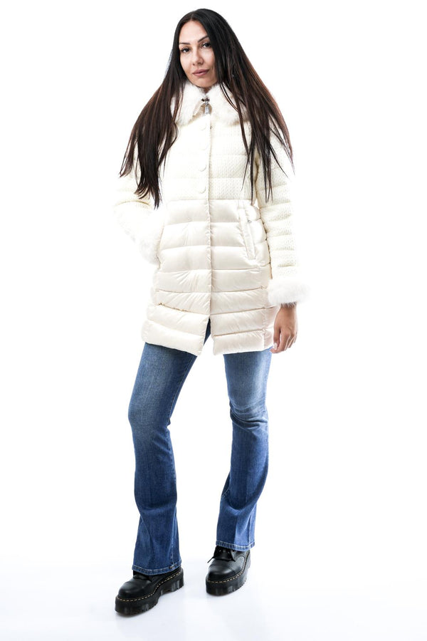 Piumino Donna SS000 LATTE No Secrets 