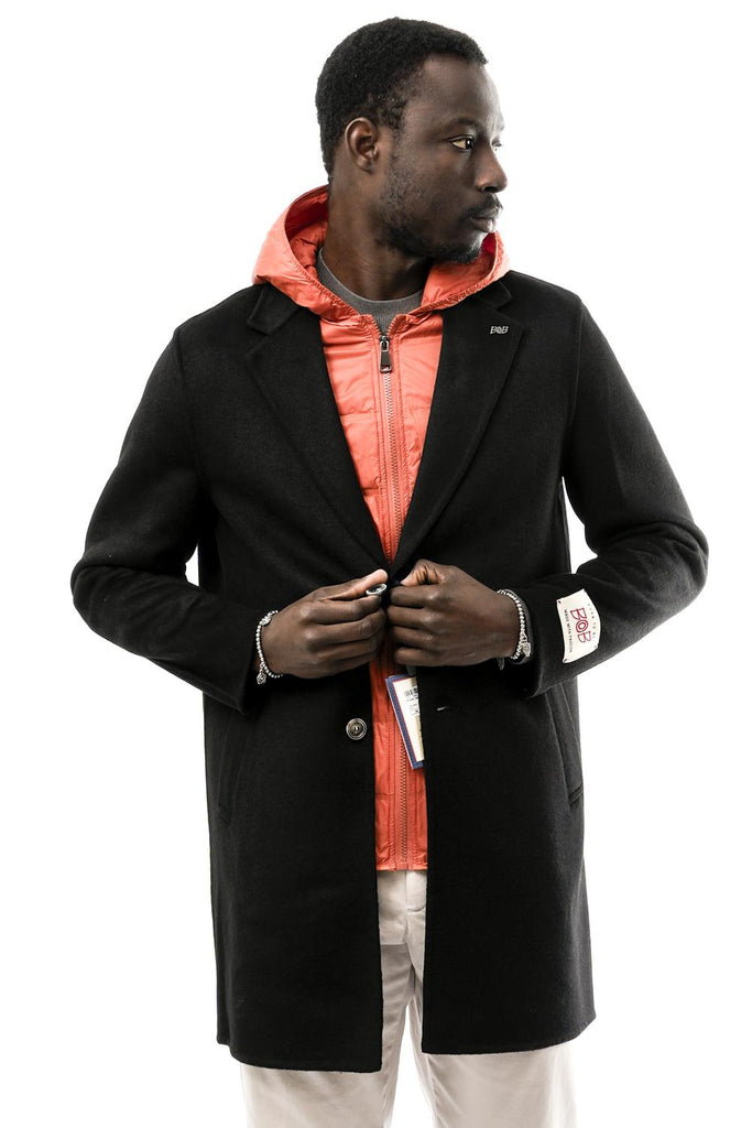 Cappotto Uomo ROBIN NERO Bob 