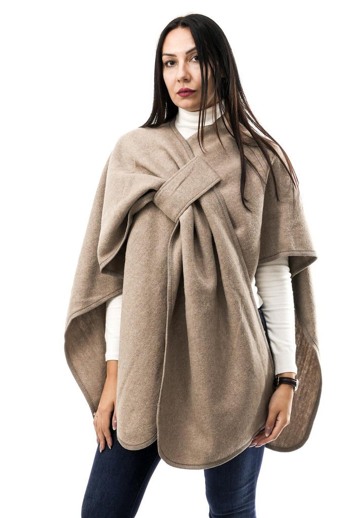 Cappa Donna MARWA.7002511 TOFFEE Rino & pelle 