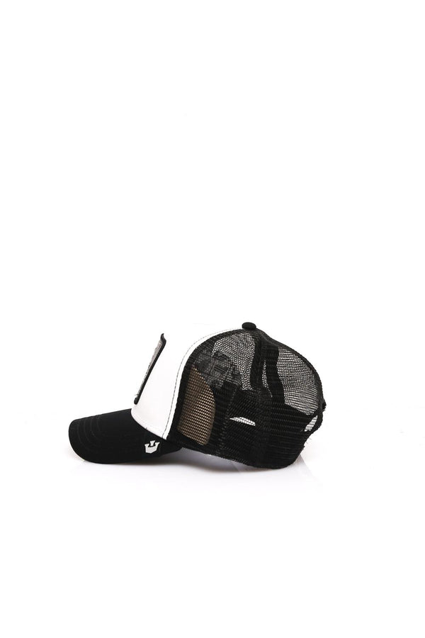 Cappello Unisex ANIMAL CAP HOTSHOT WHITE BLACK Goorin Bros. 