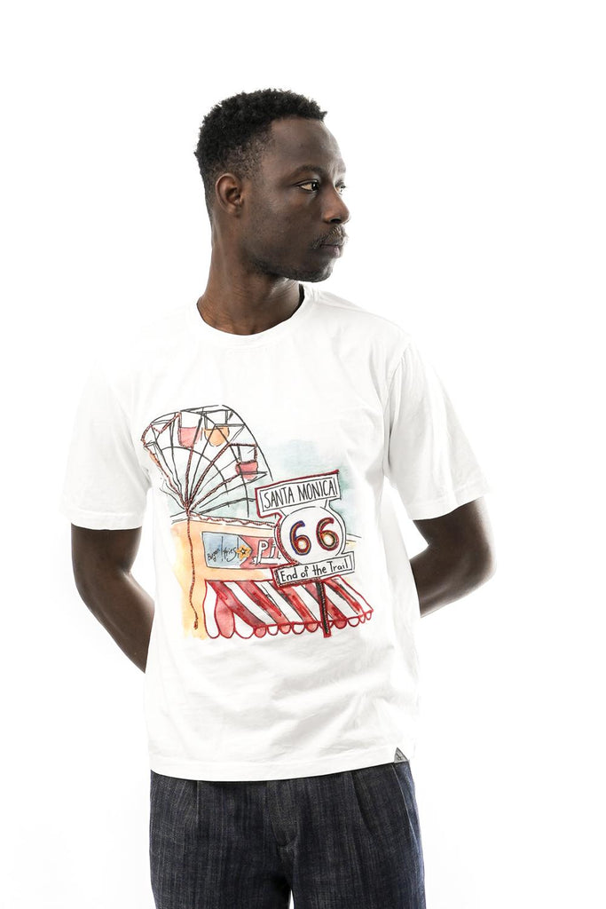 T-shirt Uomo Koon PTS293UP38 BIANCA PTS293UP38 BIANCA Koon 