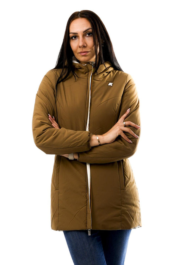 Giubbino Donna K-way  DENISE ST WARM DOUBLE K6128UW ASI DENISE ST WARM DOUBLE K6128UW ASI K-way 