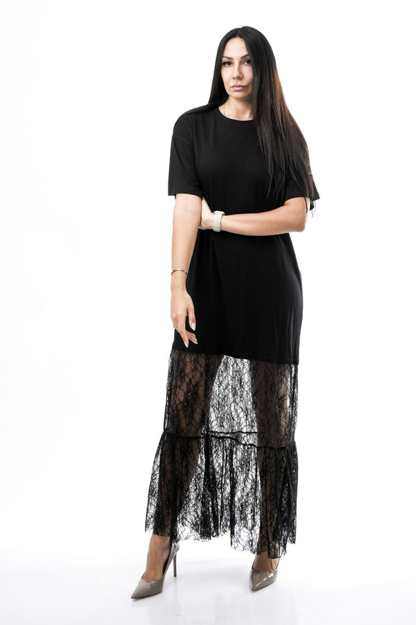 Anna Rock Milano ABITO TSHIRT PIZZONERO