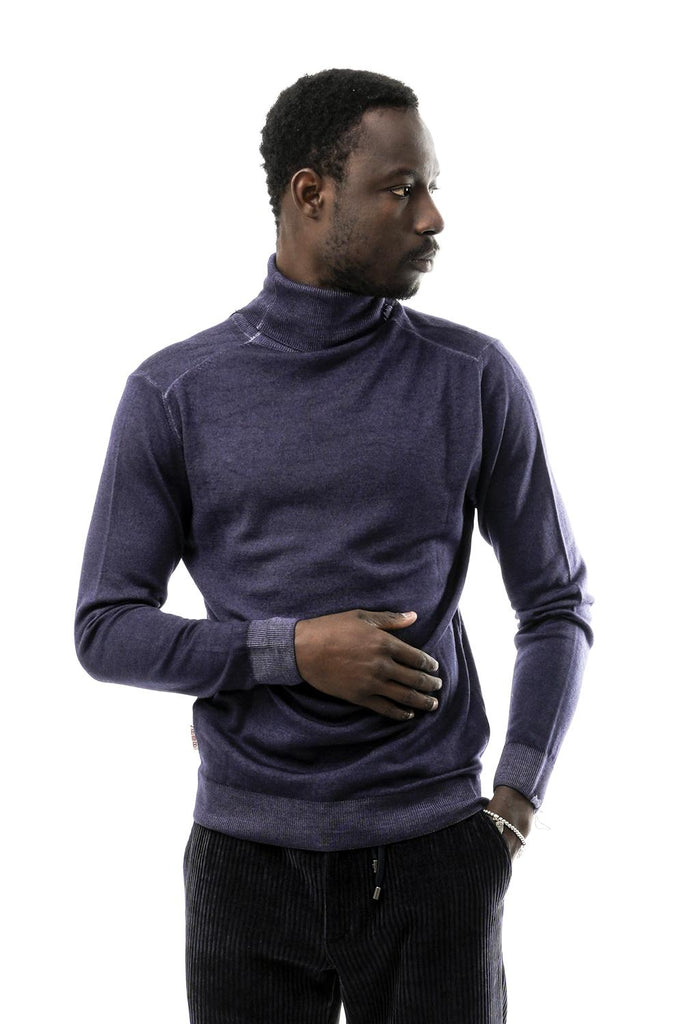 Maglia Uomo SANTIAGO R005 BLU Bob 