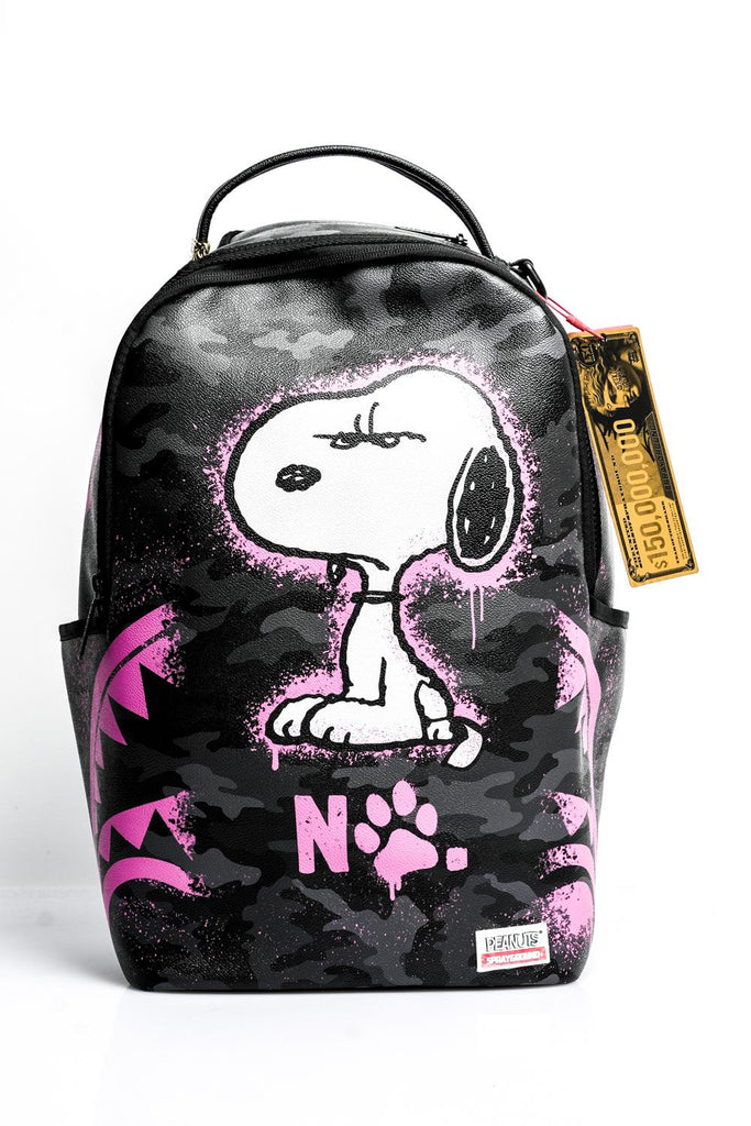 Zaino Unisex SNOOPY PINK STENCIL BACKPACK 910B8781NSZ Sprayground 