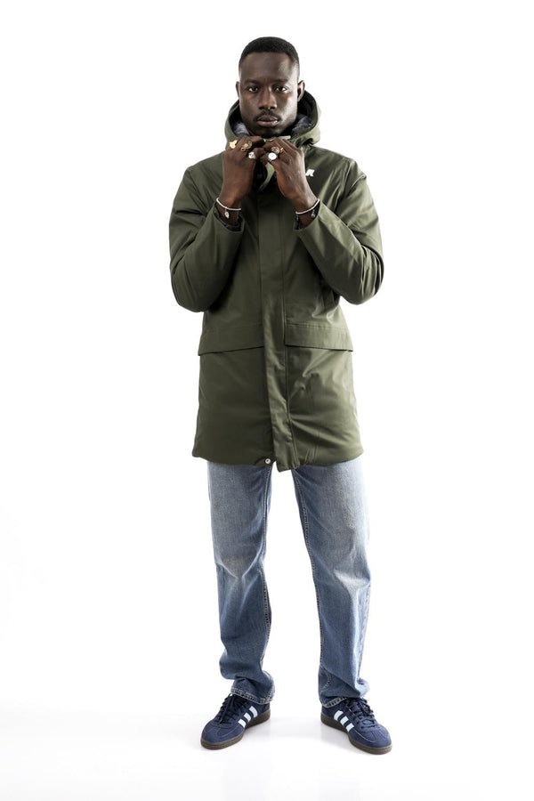 Giubbino Uomo K-way  JARNO TWILL MARMOTTA K8133FW AL7 JARNO TWILL MARMOTTA K8133FW AL7 K-way 