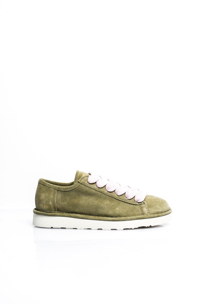 Scarpe Uomo P001 LACE-UP P001M030 SUEDE OLIVE Panchic 
