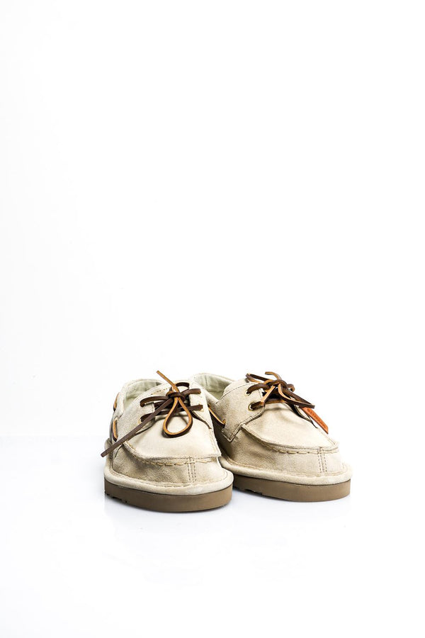 Scarpe Donna P019 LACE-UP P019W001 SUEDE SAND Panchic 