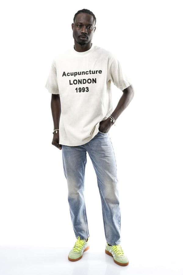 Acupuncture GRAPHIC T-SHIRTLIGHT GREY