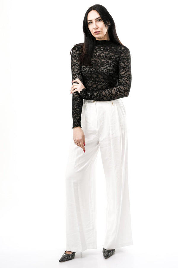 Maglia Donna SOLANGE.7002621 BLACK Rino & pelle 