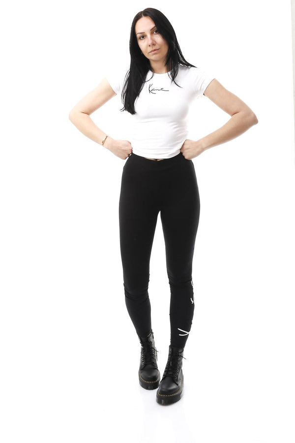 Karl Kani SIGNATURE LEGGINGS 32005BLACK