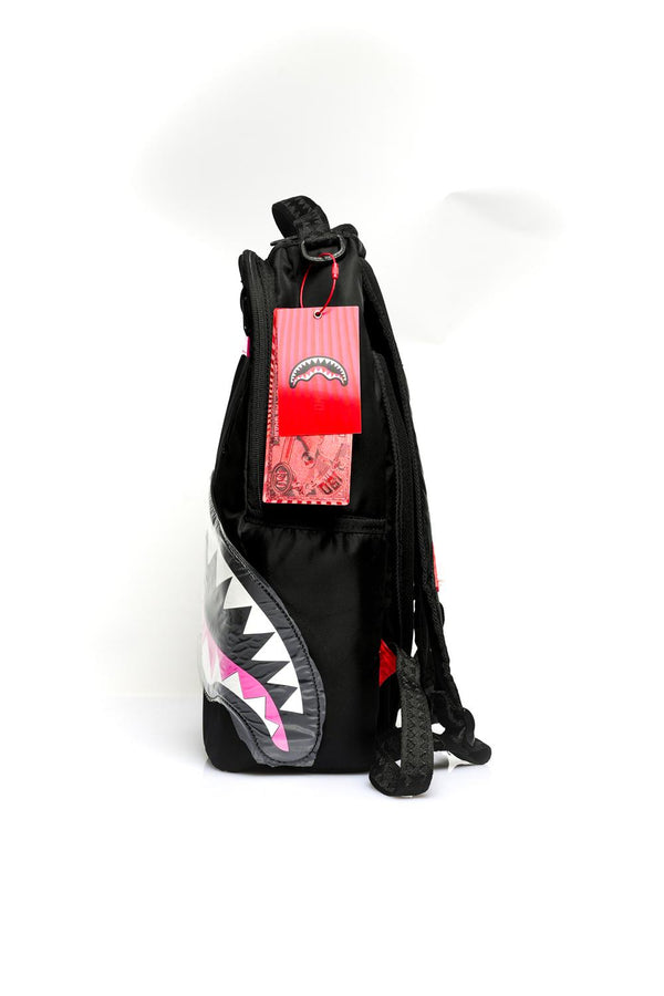 Zaino Unisex SHARK CENTRAL NYLON BLACK PINK 910B7089NSZ Sprayground 