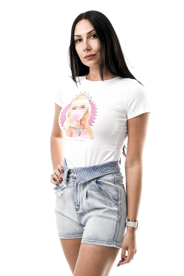 T-shirt Donna No Secrets NS308 COCCO NS308 COCCO No Secrets 