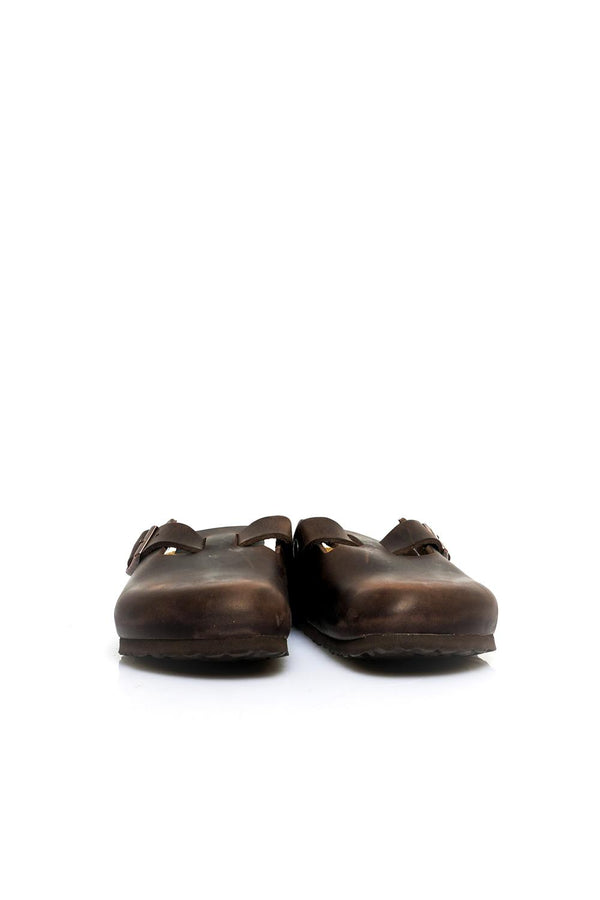 Ciabatta Unisex Birkenstock BOSTON OILED LEATHER 860133 BOSTON OILED LEATHER 860133 Birkenstock 