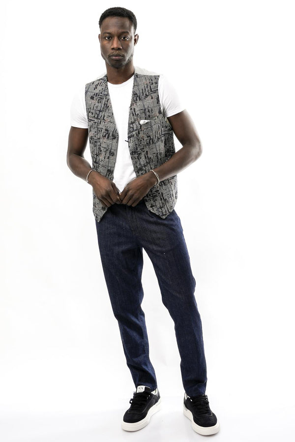 Gilet Uomo DRUG5 84 T584 VAR.1 Bob 