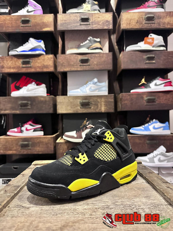 Nike Jordan AIR JORDAN 4 GS408452-017 YELLOW THUNDER