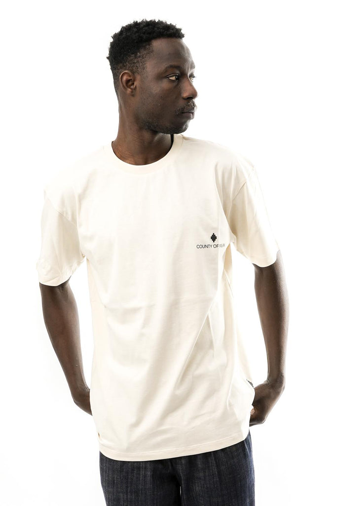 T-shirt Uomo S6CMMATH095 412 Marcelo Burlon County of Milan 