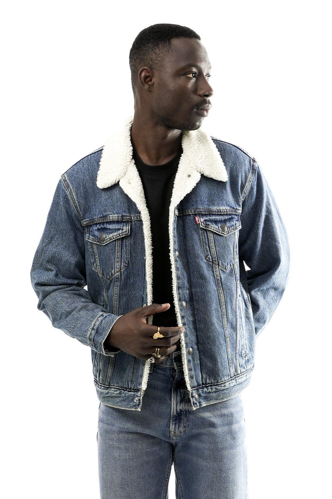 Giubbino Uomo Levi's  TYPE 3 SHERPA TRUCKER IN 16365-0292 TYPE 3 SHERPA TRUCKER IN 16365-0292 Levi's 