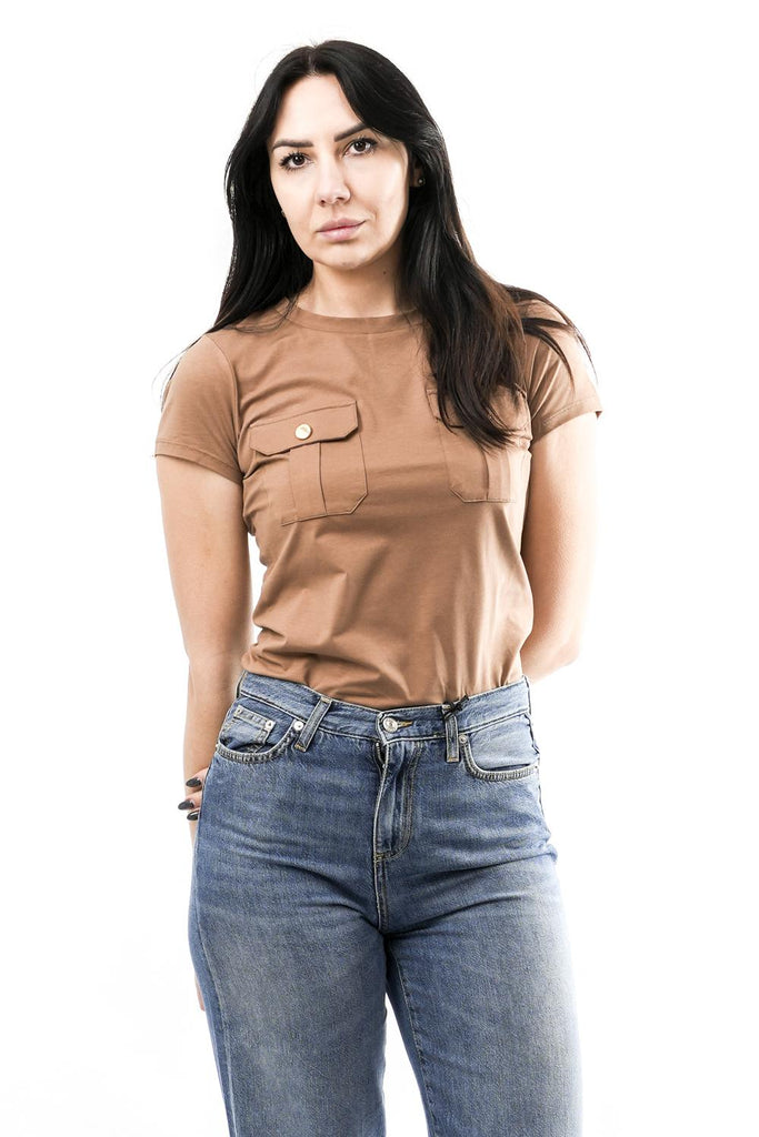 T-shirt Donna No Secrets NS067 MOCHAMOUSSE NS067 MOCHAMOUSSE No Secrets 