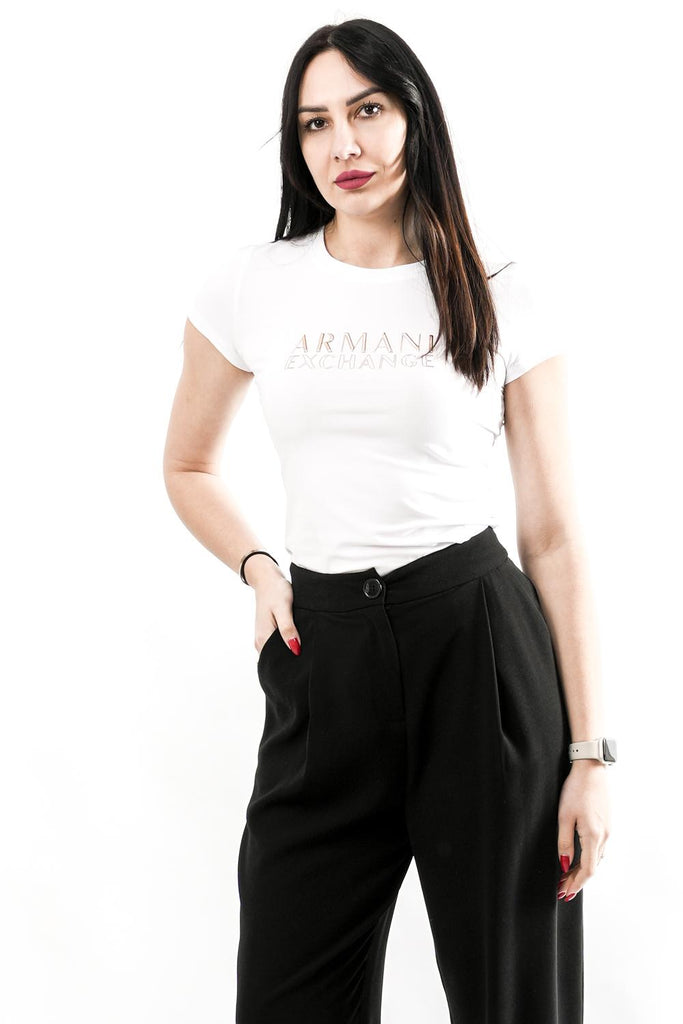 T-shirt Donna XW001837 AF16294 U0002 Armani Exchange 