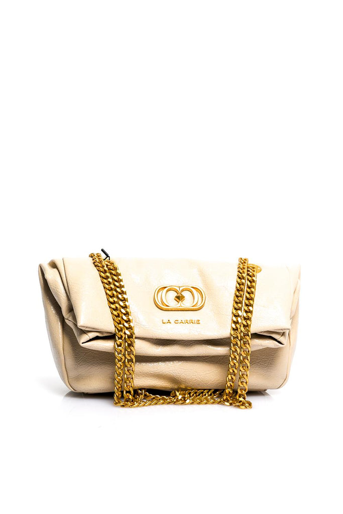 La Carrie LUMI MINI SHOULDER BAG SYNTHETICCREAM