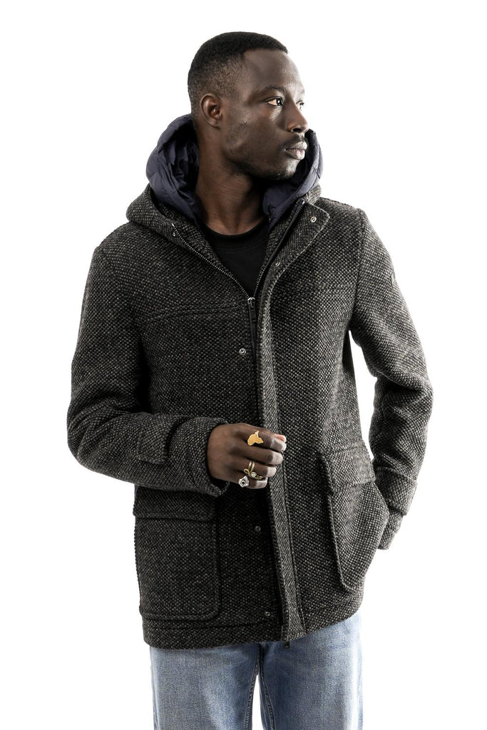 Cappotto Uomo Distretto12 HOODED JACKET BLASIUS 0027 HOODED JACKET BLASIUS 0027 Distretto12 