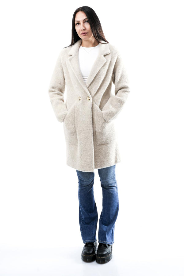 Cappotto Donna MADINA.5002511 STONE Rino & pelle 