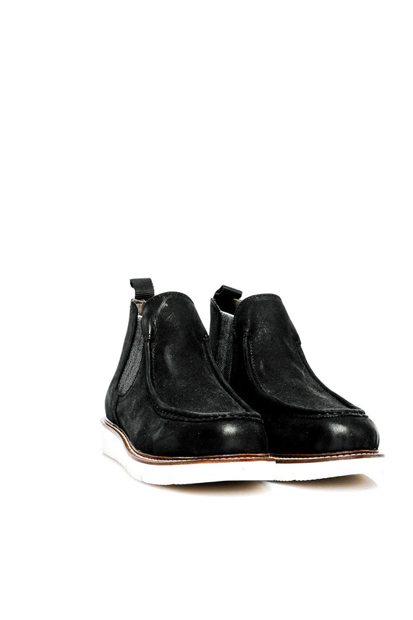 Scarpe Uomo BEATLES NUBUCK BLACK Kjore Project 