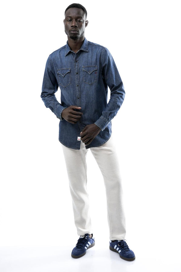 Camicia Uomo M4860T 000 26C 92A 007 Replay 