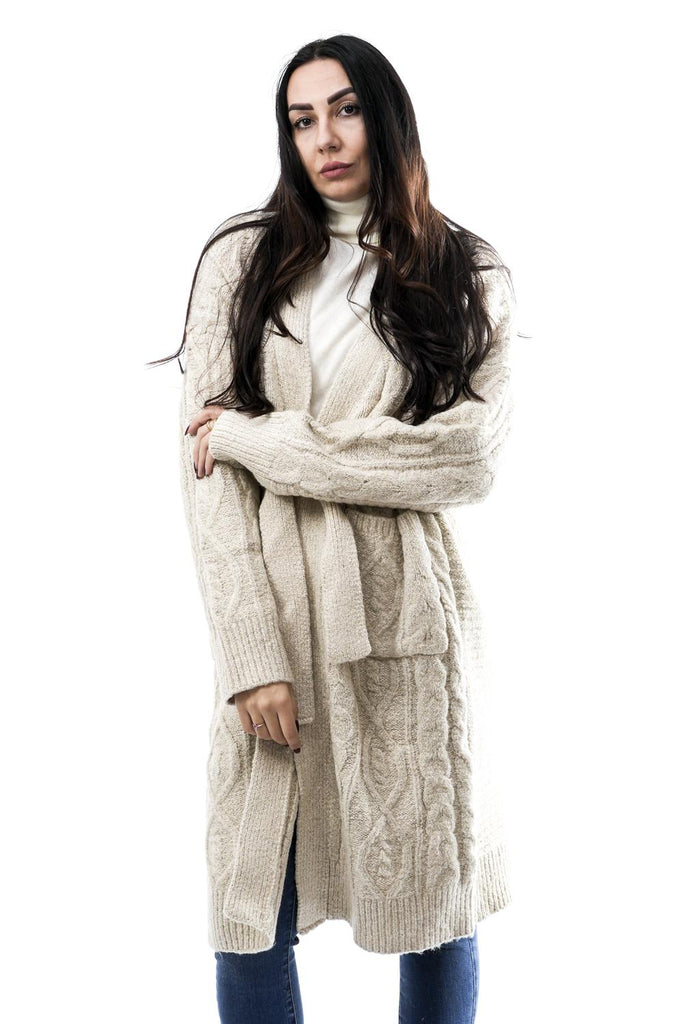 Cardigan Donna W MCT ESSENTIAL CREAM Tooco 