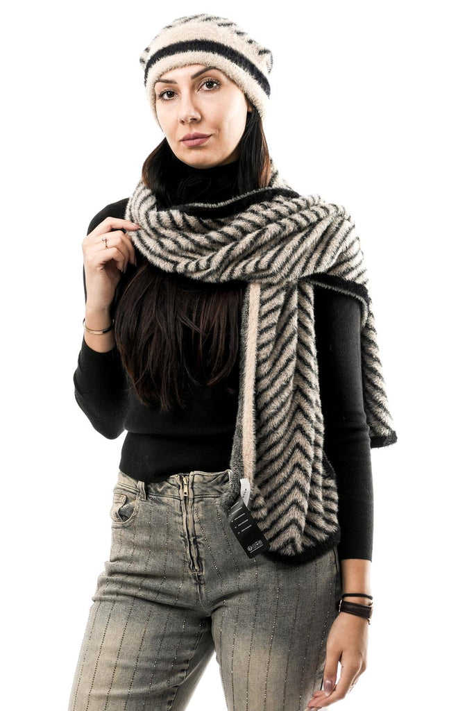 Sciarpa Donna Rino & pelle NEELTJE.5002511 OAT BLACK NEELTJE.5002511 OAT BLACK Rino & pelle 