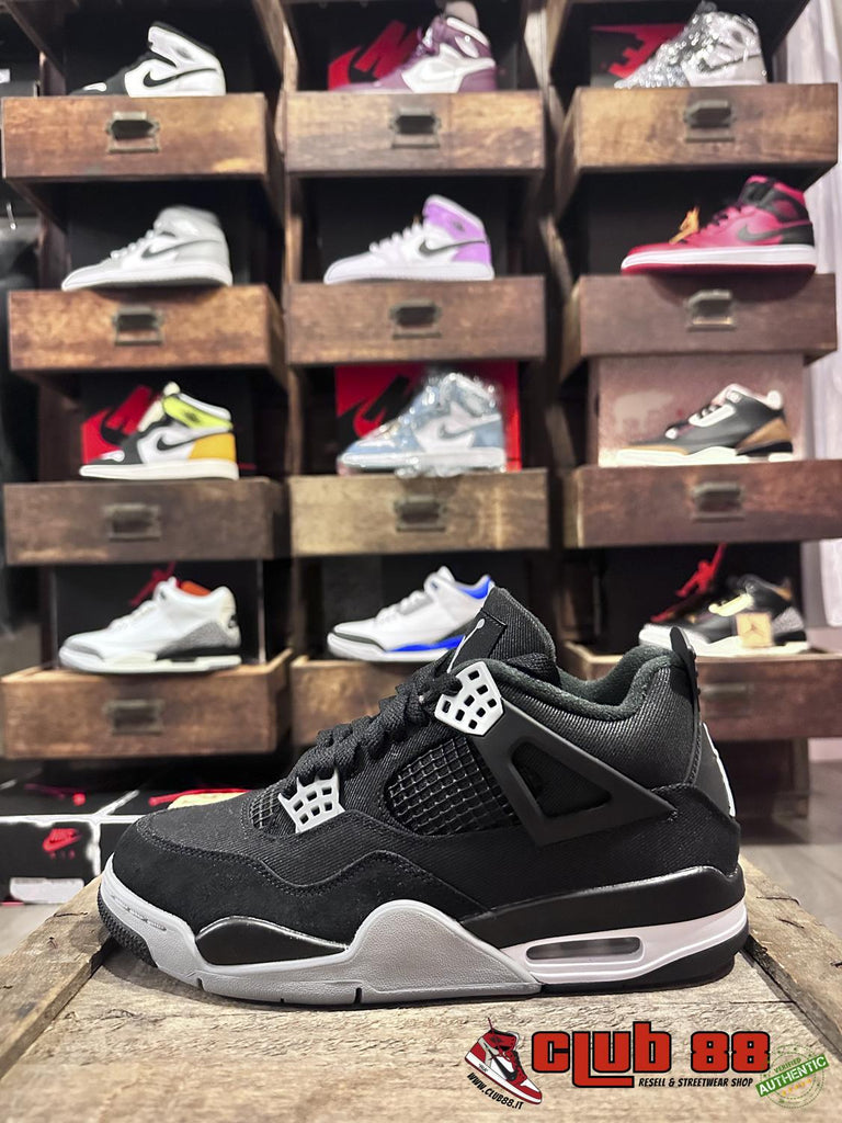 Nike Jordan AIR JORDAN 4DH7138-006 BLACK CANVAS