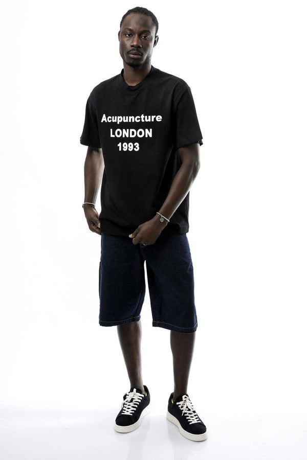 Acupuncture GRAPHIC T-SHIRTBLACK