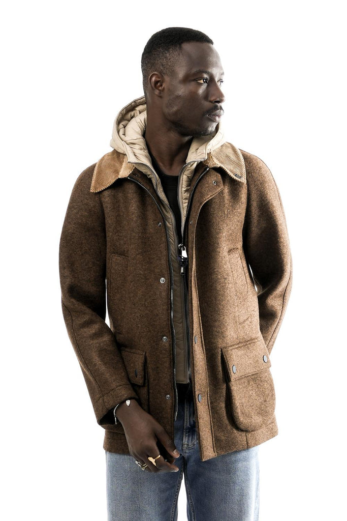 Giubbino Uomo Bob MILTON153T153 MARRONE MILTON153T153 MARRONE Bob 