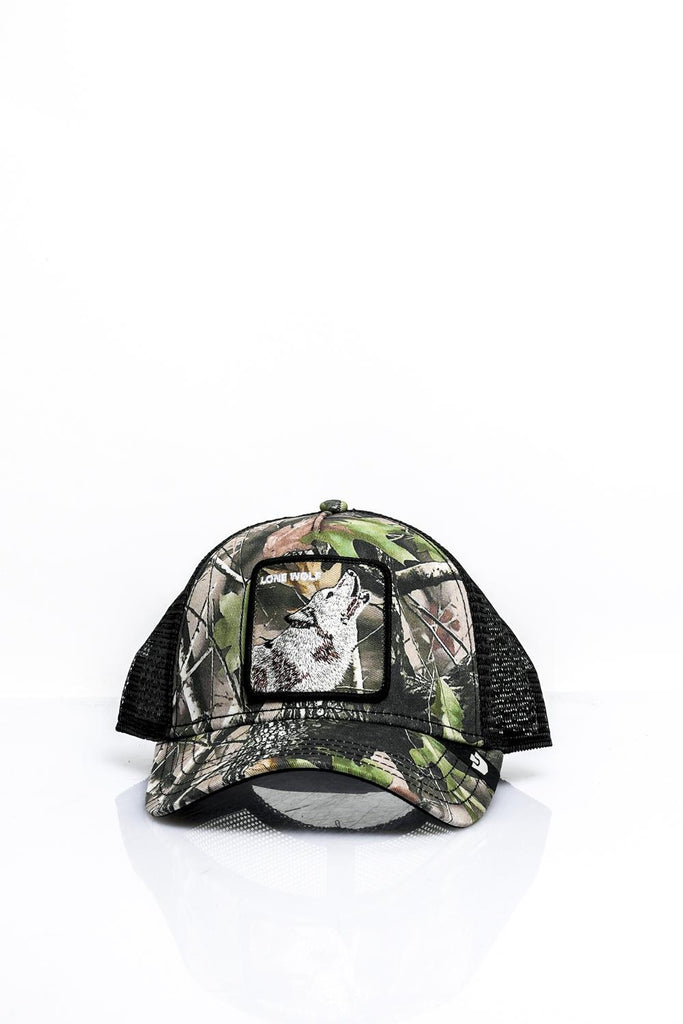 Cappello Unisex Goorin Bros. ANIMAL CAP LONE WOLF TREE CAMO ANIMAL CAP LONE WOLF TREE CAMO Goorin Bros. 