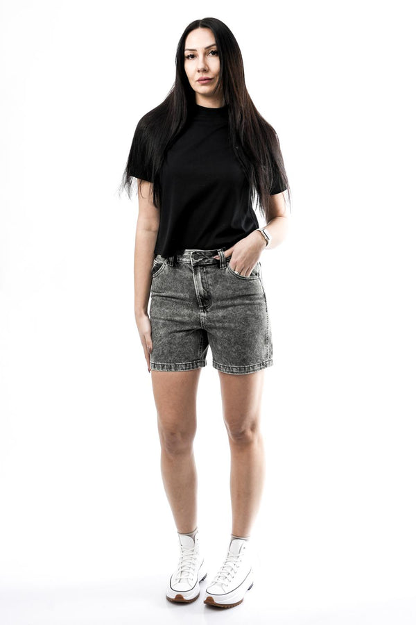 Shorts Donna Dickies DENIM SHORT W LIGHT GRAY WASH DENIM SHORT W LIGHT GRAY WASH Dickies 