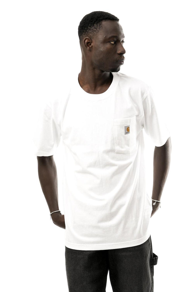 T-shirt Uomo Carhartt T RELAXED FIT 103296 WHITE T RELAXED FIT 103296 WHITE Carhartt 