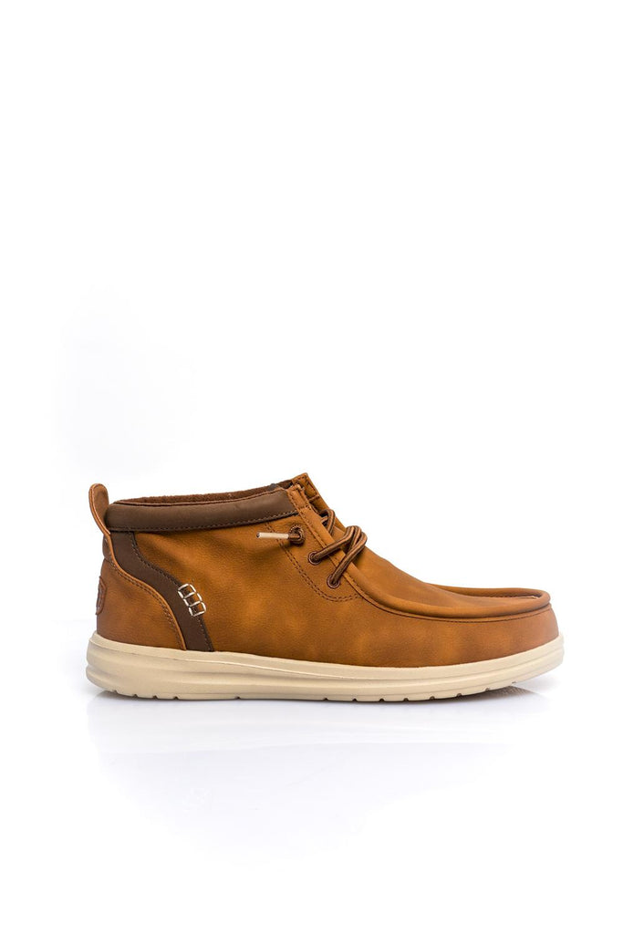 WALLY MID GRIPR CLASSICCOGNAC/TAN Dude