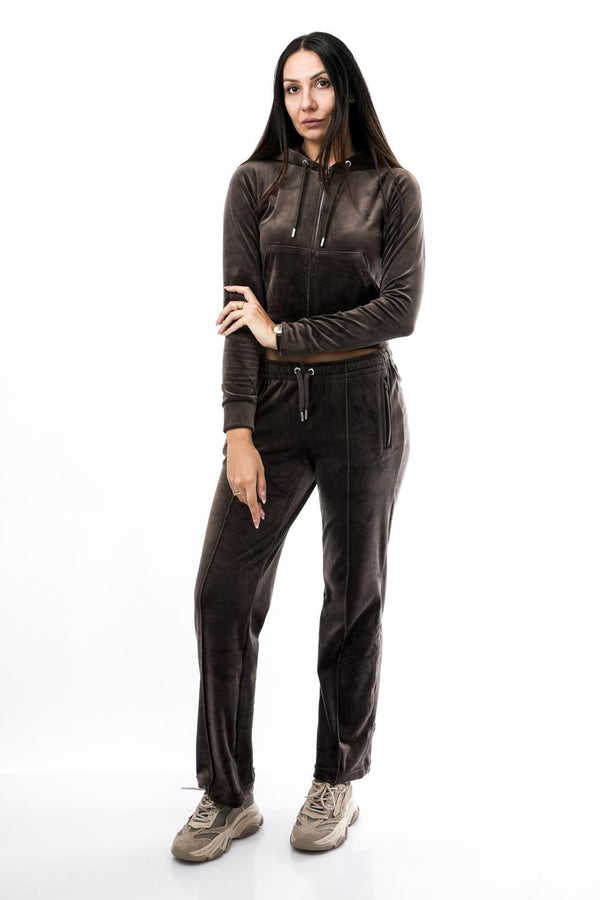 Felpa Donna MADISON OUTLINE HOODIE VIJH70698WPFJB7 Juicy Couture 