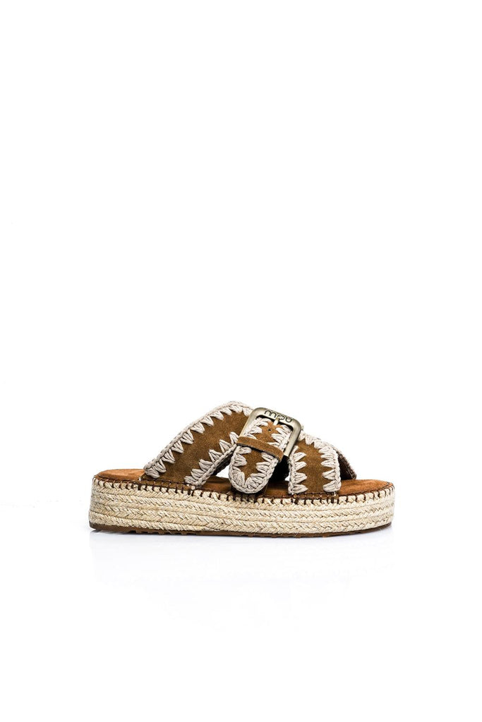 Scarpe Donna Mou JUTE SANDAL MU.SW641003A COG JUTE SANDAL MU.SW641003A COG Mou 