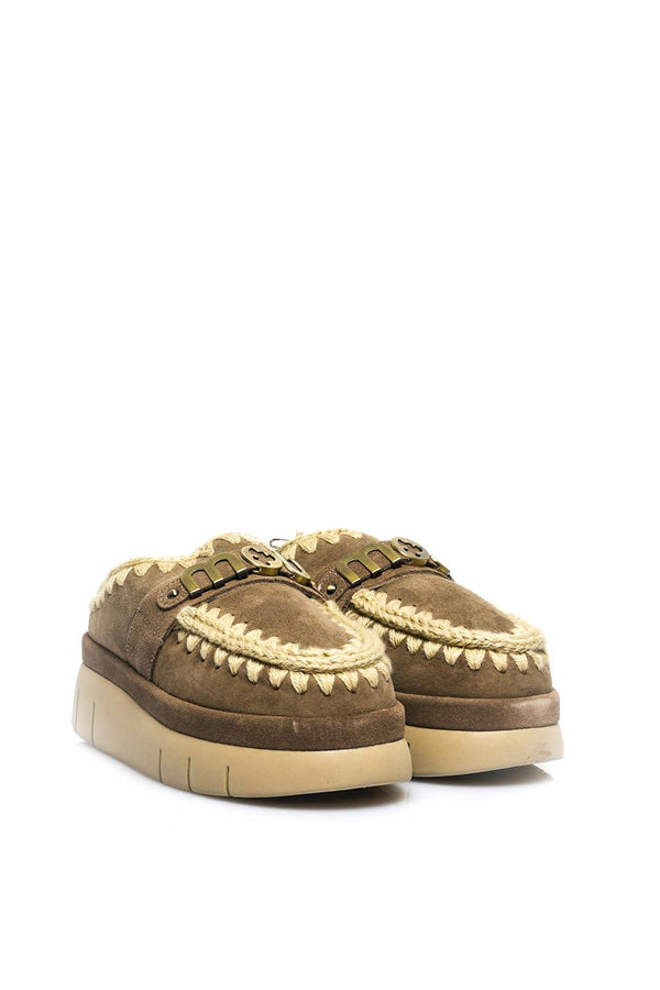 Ciabatta Donna Mou BOUNCE WELT CLOG SUEDE ELGRY BOUNCE WELT CLOG SUEDE ELGRY Mou 