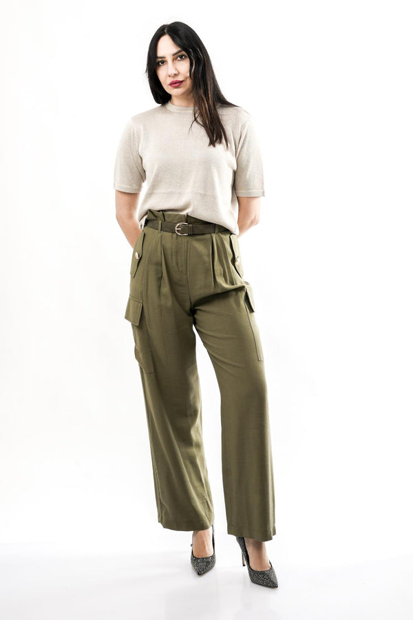 T-shirt Donna BENJI.5002622 BIRCH Rino & pelle 