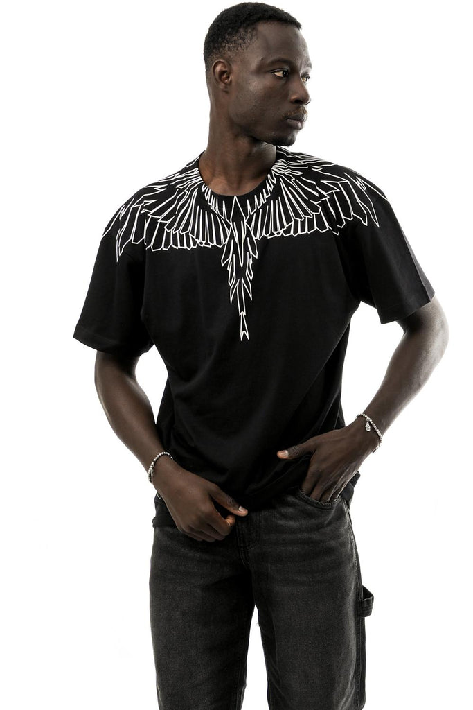 T-shirt Uomo F5CAMATH003 110 Marcelo Burlon County of Milan 
