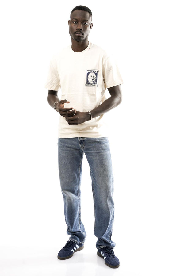 T-shirt Uomo M3282 000 23608P 200 Replay 