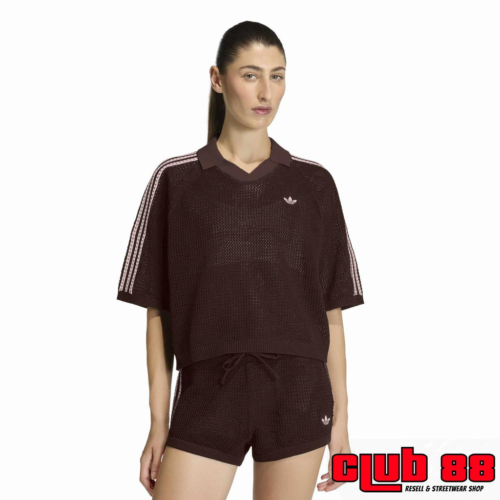  KNITTED CROCHET POLO KE0198 Adidas 