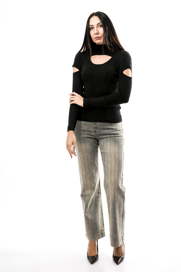 Maglia Donna NS265 LIQUIRIZIA No Secrets 