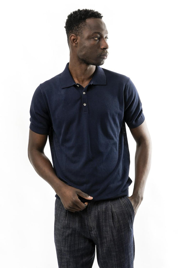 Polo Uomo MEM652 BU Designers 01 