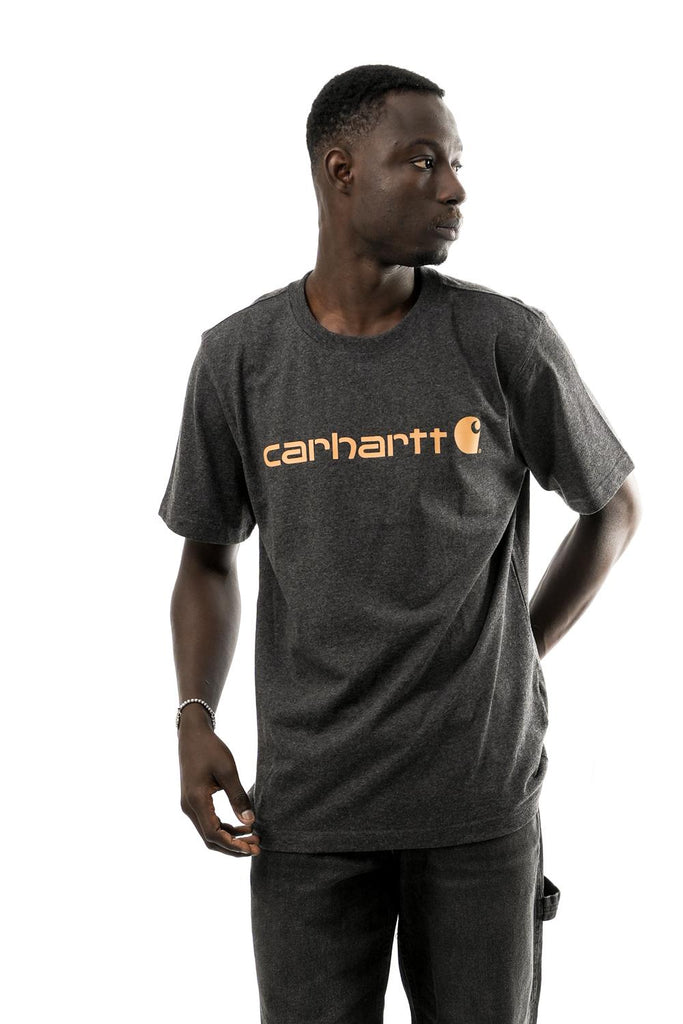 T-shirt Uomo KWEAR POCKET 103361 CARBON HEATHER Carhartt 